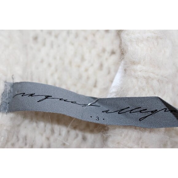 Raquel Allegra - Alpaca + Wool Open Knit Pullover- NWOT from Nordstrom Rack - Picture 4 of 12